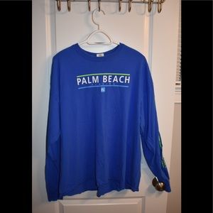 T-Shirt, Long Sleeve, Palm Beach, NEW